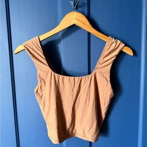 Aerie Tan Crop Top